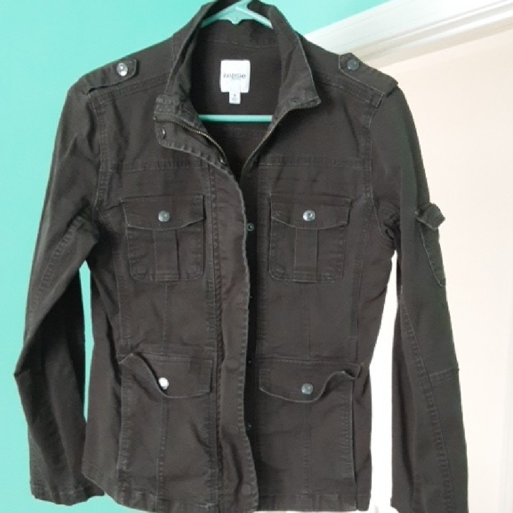 Kensie Dark Brown Utility Jacket